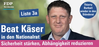 AG FDP Käser Beat in den Nationalrat!